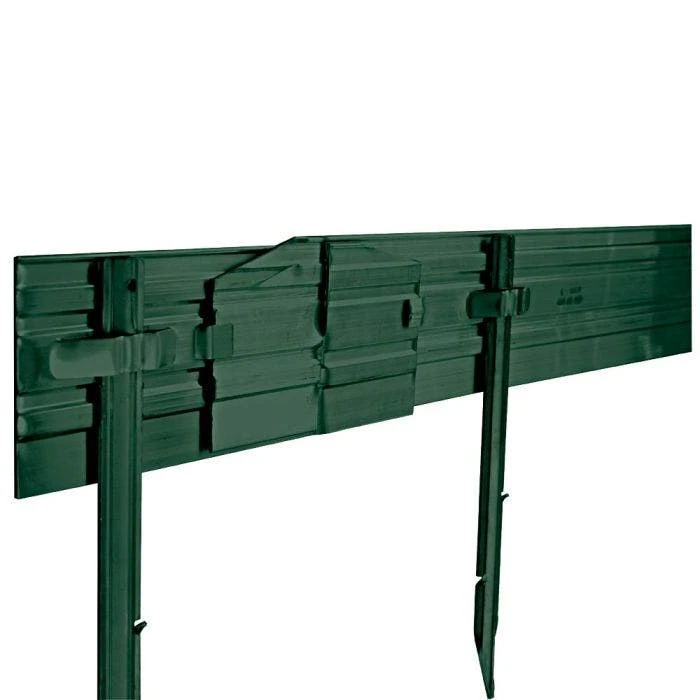 Permaloc CleanLine Aluminum Landscape Edging Green Duraflex- 120' Kit (15 8' Sections, Includes 45 Stakes) 1 Permaloc CleanLine Aluminum Landscape Edging Green Duraflex- 120' Kit (15 8' Sections, Includes 45 Stakes)