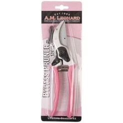Pink Leonard Traditional Bypass Pruners, 1-Inch Cutting Capacity -Garden Store 1286p 6