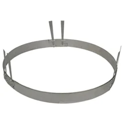 COL-MET Steel Tree Ring Section, Raw Steel