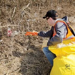 Clean Up Bag 18in Diameter With Shoulder Strap -Garden Store 18lb 5