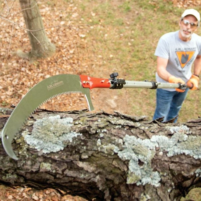 Leonard 4-Section Aluminum Telescopic Pole Saw With 16-Inch Blade 2 Leonard 4-Section Aluminum Telescopic Pole Saw With 16-Inch Blade - Image 2