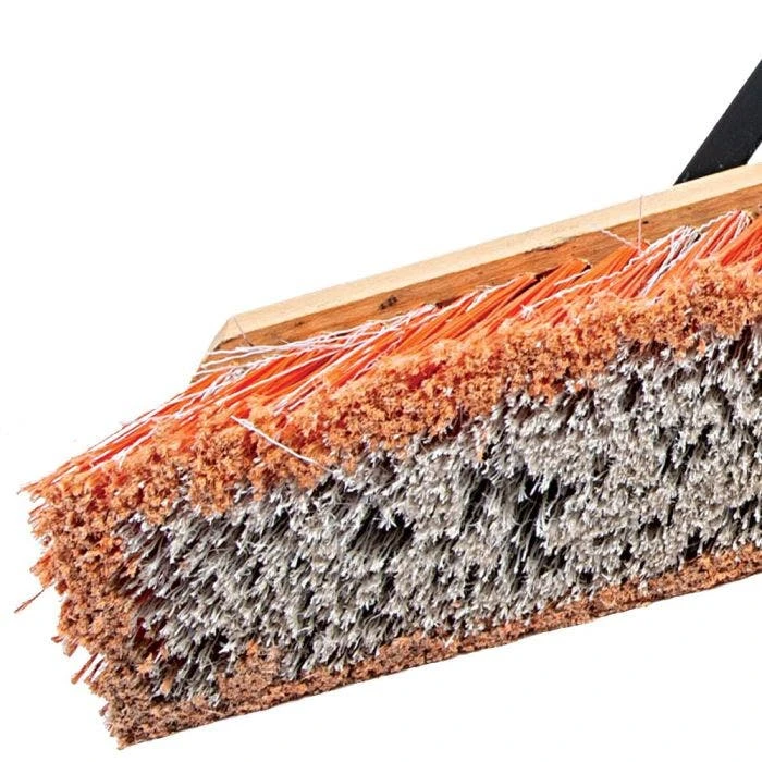 Leonard Fine-Bristle Push Broom, 30-Inch Wide Block With Steel Handle 3 Leonard Fine-Bristle Push Broom, 30-Inch Wide Block With Steel Handle - Image 3