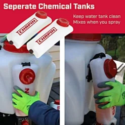 Chapin Mixes On Exit 4-Gallon Backpack Sprayer 9 Chapin Mixes On Exit 4-Gallon Backpack Sprayer -Garden Store 63950 detail tanks graphics