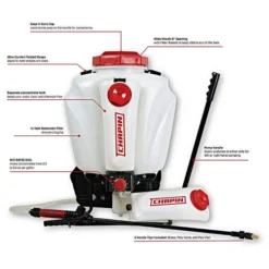 Chapin Mixes On Exit 4-Gallon Backpack Sprayer 7 Chapin Mixes On Exit 4-Gallon Backpack Sprayer -Garden Store 63950 features graphic