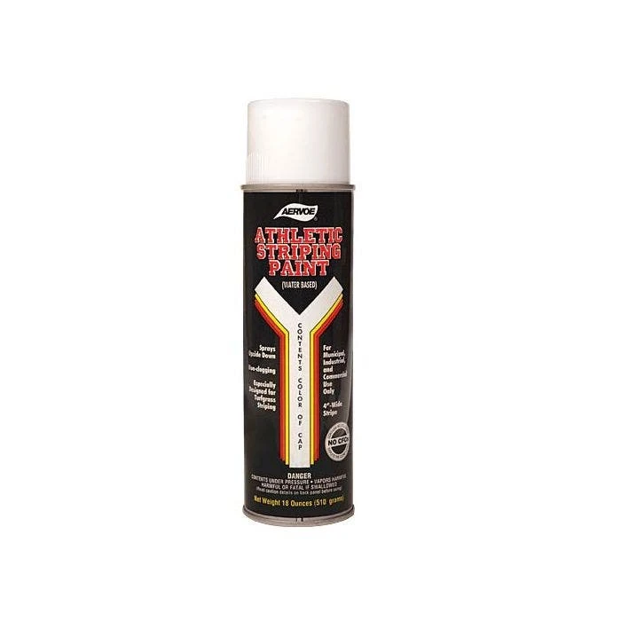 Aervoe Athletic Field Striping Paint 20oz. White 1 Aervoe Athletic Field Striping Paint 20oz. White