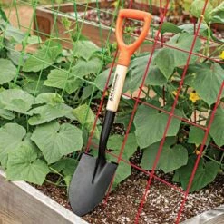 Leonard Floral Shovel D-Grip Handle -Garden Store afs210d 4 1