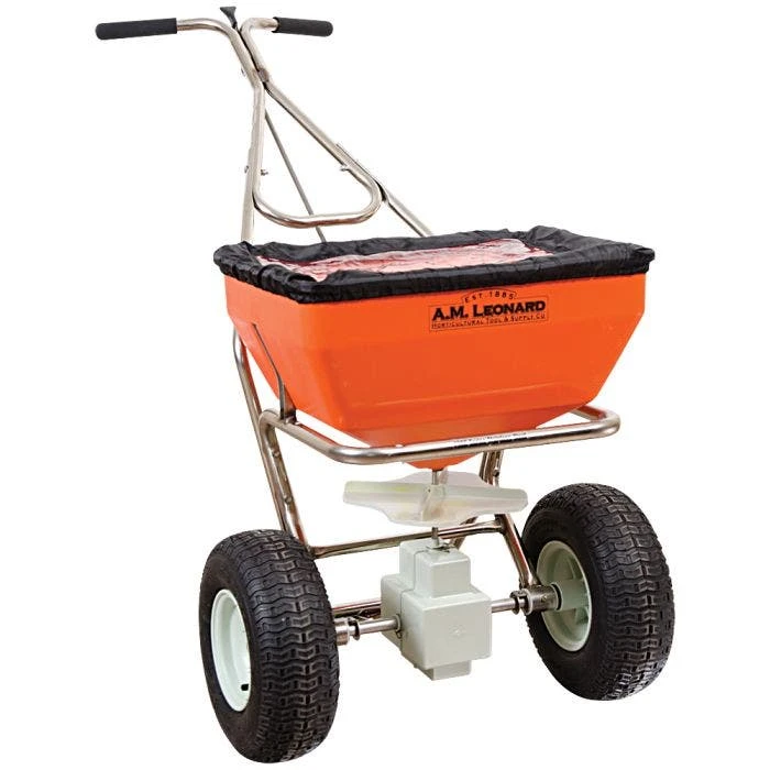 Leonard 70 Lb Spreader With Stainless Steel Frame 1 Leonard 70 Lb Spreader With Stainless Steel Frame