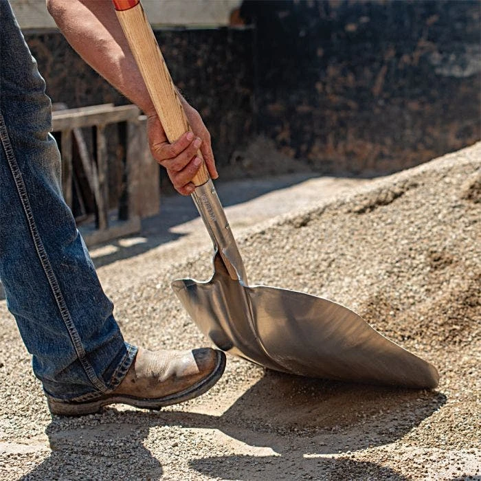 Leonard Heavy-Gauge Aluminum Scoop Shovel With 28-Inch D-Grip Handle 7 Leonard Heavy-Gauge Aluminum Scoop Shovel With 28-Inch D-Grip Handle - Image 7
