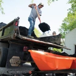 Leonard 10-Tine Forged Steel Scoop Fork With 30-Inch D-Grip Handle -Garden Store amf10 20