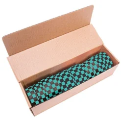 Green And Black Checkerboard Tagging Tape, Box Of 12 Rolls