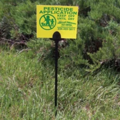 Weather Resistant Custom Application Sign, 5in X 5in, Yellow 7 Weather Resistant Custom Application Sign, 5in X 5in, Yellow -Garden Store cdm554y 2