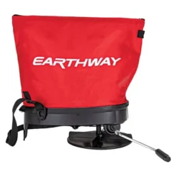 Earthway Hand Crank Spreader With 20lb Nylon Bag Hopper -Garden Store e27 outline side