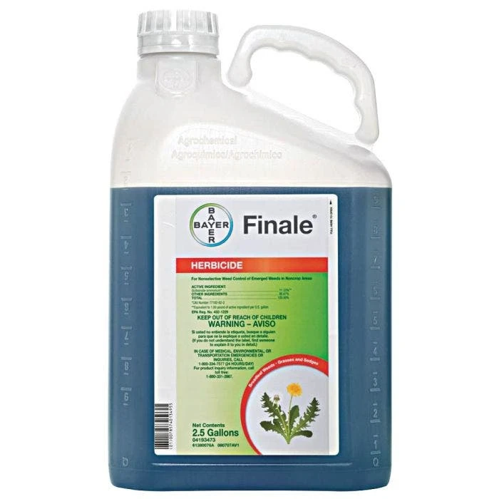 Finale Non-Selective, Post-Emergent Herbicide, 2-1/2 Gallons 1 Finale Non-Selective, Post-Emergent Herbicide, 2-1/2 Gallons