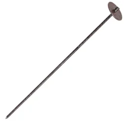 Fabric Pin With Washer, 12in, Box Of 100