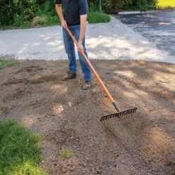 Leonard Forged Straight Rake With Tuff-Strong Handle -Garden Store fs16 8