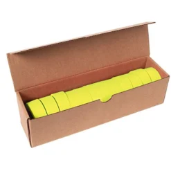 Glo-Lemon Fluorescent Tagging Tape, Box Of 12 Rolls