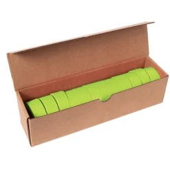 Glo-Lime Fluorescent Tagging Tape, Box Of 12 Rolls