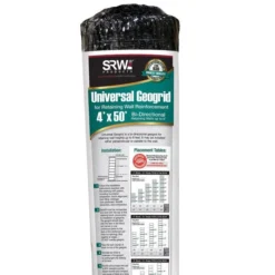 SRW Geogrid, Universal Series, 4 Ft X 50 Ft