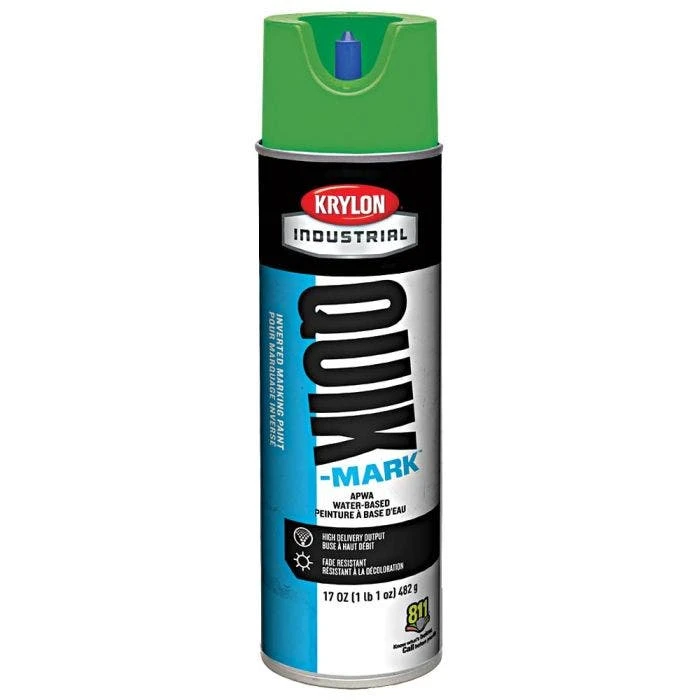 Krylon Quik Mark Paints, Green 1 Krylon Quik Mark Paints, Green