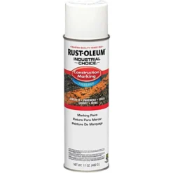 Rust-Oleum Industrial Choice M1400 Construction Marking Paint, White
