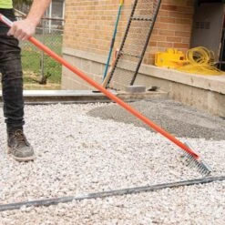 Leonard All-Steel Straight Rake With 18-Inch Head -Garden Store mr18 4