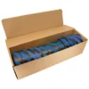 Blue And Black Candy Stripe Tagging Tape, Box Of 12 Rolls