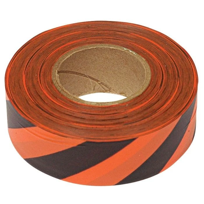 Orange And Black Candy Stripe Tagging Tape, Box Of 12 Rolls 2 Orange And Black Candy Stripe Tagging Tape, Box Of 12 Rolls - Image 2