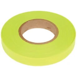 Narrow Glo-Lime Fluorescent Tagging Tape, Box Of 20 Rolls