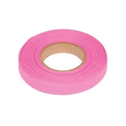 Narrow Glo-Pink Fluorescent Tagging Tape, Box Of 20 Rolls