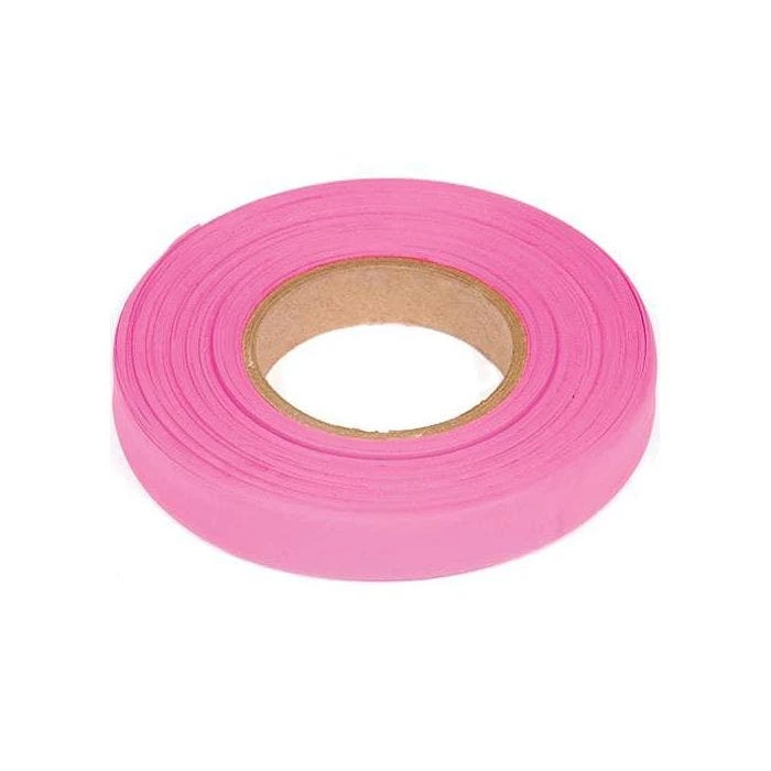 Narrow Glo-Pink Fluorescent Tagging Tape, Box Of 20 Rolls 1 Narrow Glo-Pink Fluorescent Tagging Tape, Box Of 20 Rolls