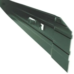 Permaloc Set Of Six 8-foot Long Sections - Green DuraFlex, Baked-On Finish
