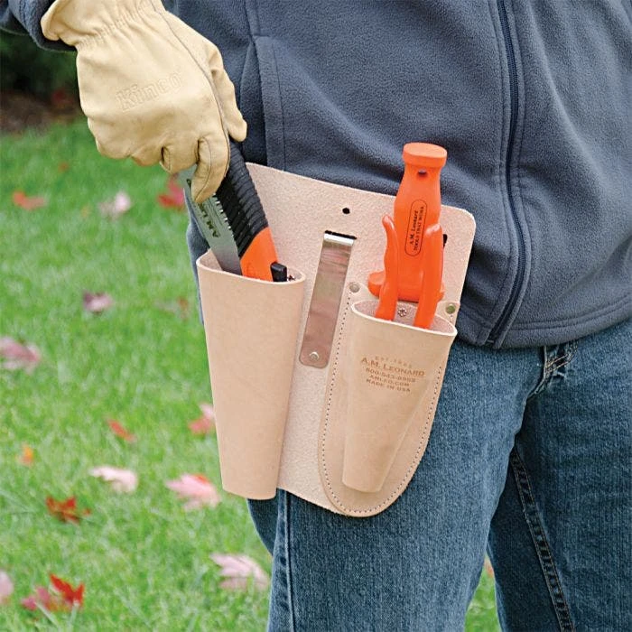 Leonard Classic Soil Knife, Pruner, Saw And Sheath Combo 8 Leonard Classic Soil Knife, Pruner, Saw And Sheath Combo - Image 8