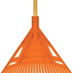 Leonard Poly Lawn Rake With American Ash Handle, 24-Inch Head -Garden Store pr24u 3 2