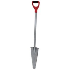 Root Assassin Shovel And Saw, 48-Inch D-Grip Handle