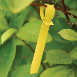 Slip 'N Lock Loop Lock Vinyl Labels 5/8in X 7in 1000/Roll Yellow 5 Slip 'N Lock Loop Lock Vinyl Labels 5/8in X 7in 1000/Roll Yellow -Garden Store sl758 4y 2