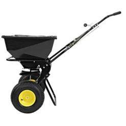 Spyker Ergo-Pro Spreader 80lb With Powder Coated Frame -Garden Store spy80 1p left 1