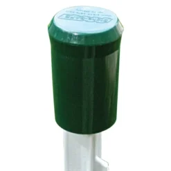 Stake-SAFE T-Post Safety Caps, Green, Pack Of 10