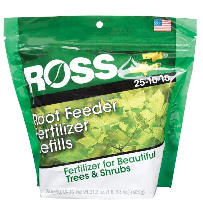 Ross Root Feeder Cartridge Refills — Trees & Shrubs, Pack Of 36 1 Ross Root Feeder Cartridge Refills — Trees & Shrubs, Pack Of 36