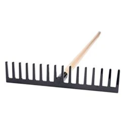 Leonard American-Made Steel Landscape Rake With American Ash Handle -Garden Store usarake 2