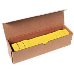 Yellow Tagging Tape, Box Of 12 Rolls