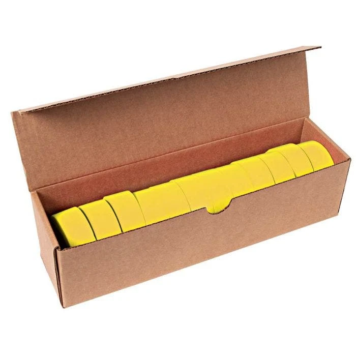 Yellow Tagging Tape, Box Of 12 Rolls 1 Yellow Tagging Tape, Box Of 12 Rolls