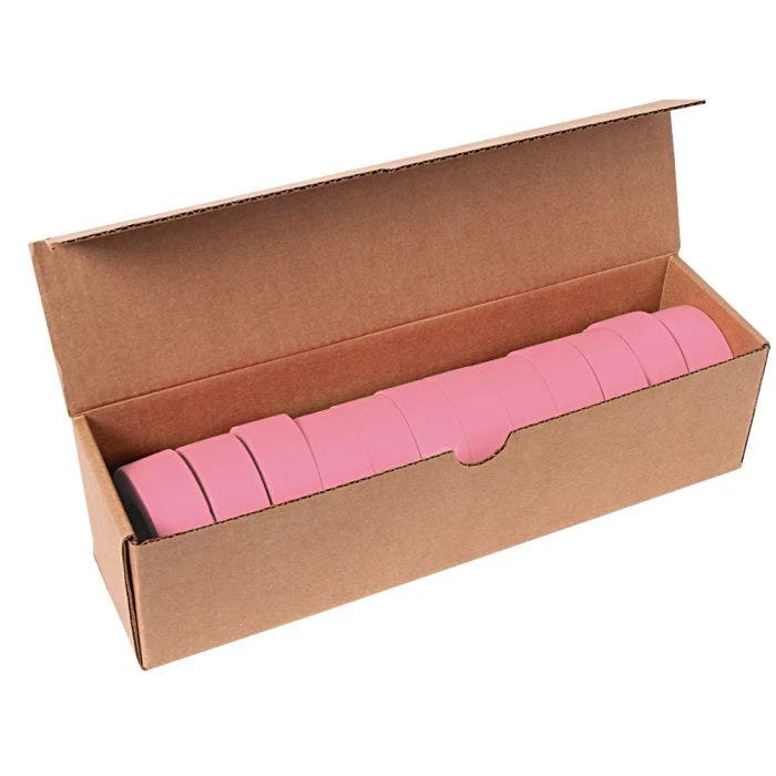 Pink Tagging Tape, Box Of 12 Rolls 1 Pink Tagging Tape, Box Of 12 Rolls